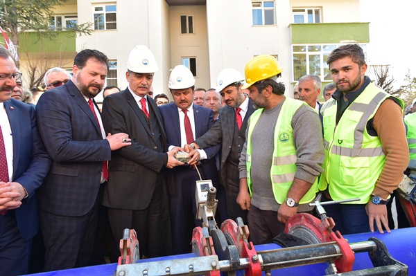 Göksun İçmesuyu Temeli Atıldı!