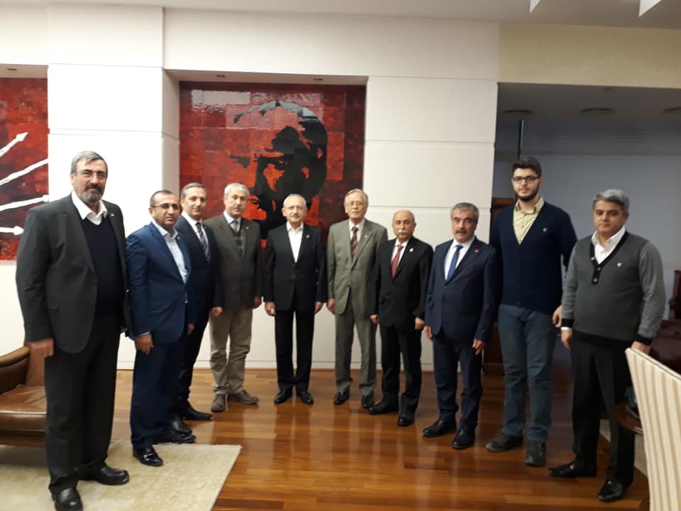 CHP Göksun İlçe Başkanı Toguç, İlçe Başkanlarıyla Kılıçdaroğlu’nu ziyaret etti!