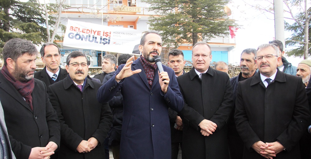 Özdemir,”Cumhurbaşkanımız Göksun’a Bir Güzellik Yaptı”