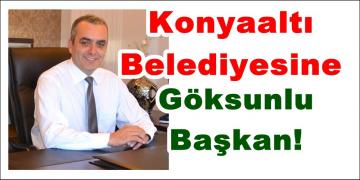 Göksunlu hemşehrimiz Antalya/Konyaaltı Belediye Başkanı oldu!