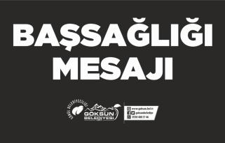 BAŞKAN AYDIN BAŞSAĞLIĞI MESAJI YAYINLADI!