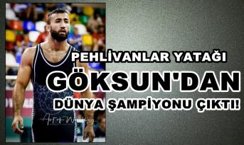 Göksunlu Güreşçi Dünya Şampiyonu oldu!