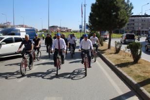 Göksun’da Sağlık için Pedal çevirdiler!