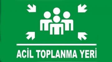 Olası Tehlike Anında Göksun’da Toplanma Alanları!