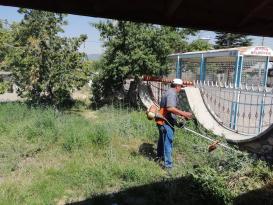 Göksun’da Park ve Bahçelere Yaz Bakımı!