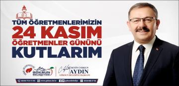 Başkan Aydın’dan 24 Kasım Mesajı!