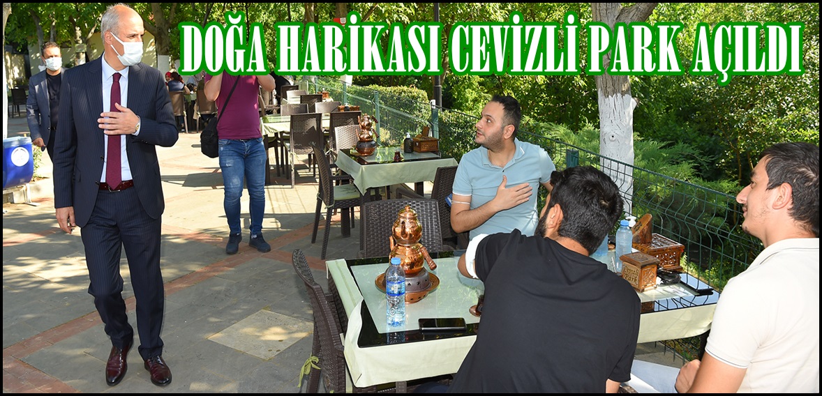 DOĞA HARİKASI CEVİZLİ PARK AÇILDI