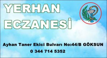 Göksun’da Nöbetçi Eczane-29 Temmuz 2021 Perşembe