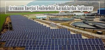 Arıtmanın Enerjisi Yenilenebilir Kaynaklardan Sağlanıyor!