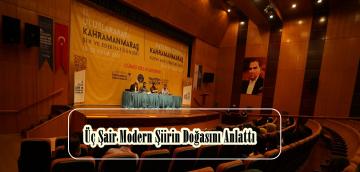 Üç Şair Modern Şiirin Doğasını Anlattı.