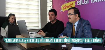 “KAHRAMANMARAŞ KURTULUŞ MÜCADELESİ KAHOOT BİLGİ YARIŞMASI” DEVAM EDİYOR.