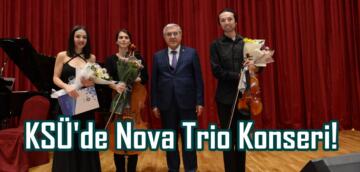 KSÜ’de Nova Trio Konseri!