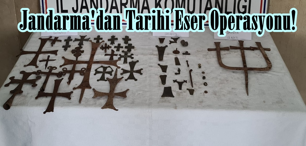 Jandarma’dan Tarihi Eser Operasyonu!