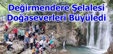 Değirmendere Şelalesi Doğaseverleri Büyüledi.