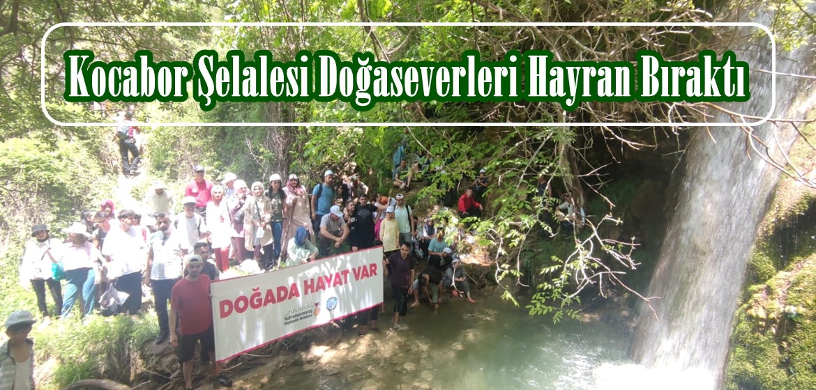 Kocabor Şelalesi Doğaseverleri Hayran Bıraktı.