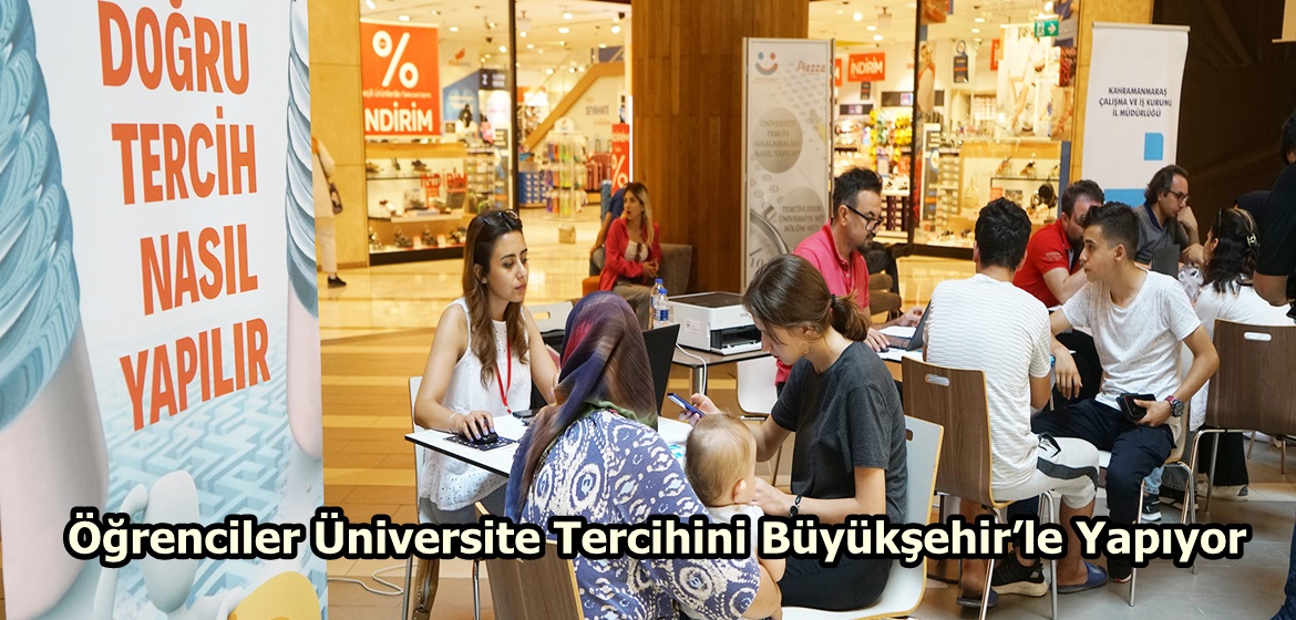 Öğrenciler Üniversite Tercihini Büyükşehir’le Yapıyor.