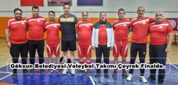 Göksun Belediyesi Voleybol Takımı Çeyrek Finalde.