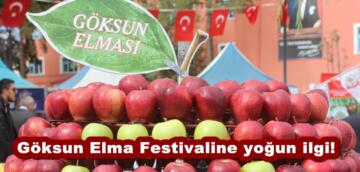 Göksun Elma Festivaline yoğun ilgi!