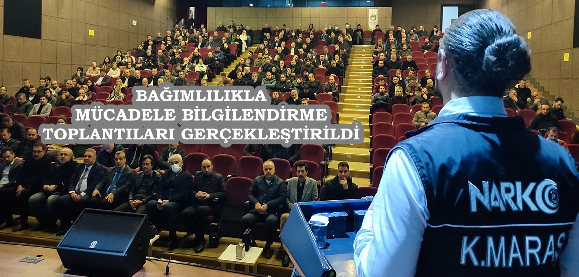 BAĞIMLILIKLA MÜCADELE BİLGİLENDİRME TOPLANTILARI GERÇEKLEŞTİRİLDİ.