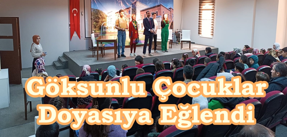 Göksunlu Çocuklar Doyasıya Eğlendi.