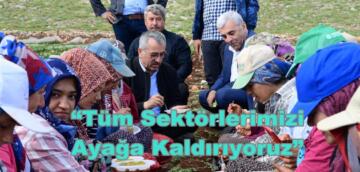 “Tüm Sektörlerimizi Ayağa Kaldırıyoruz”