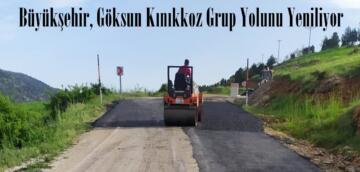 Büyükşehir, Göksun Kınıkkoz Grup Yolunu Yeniliyor.