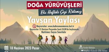 Doğa Tutkunları Yavşan Yaylası’nı Ziyaret Edecek.