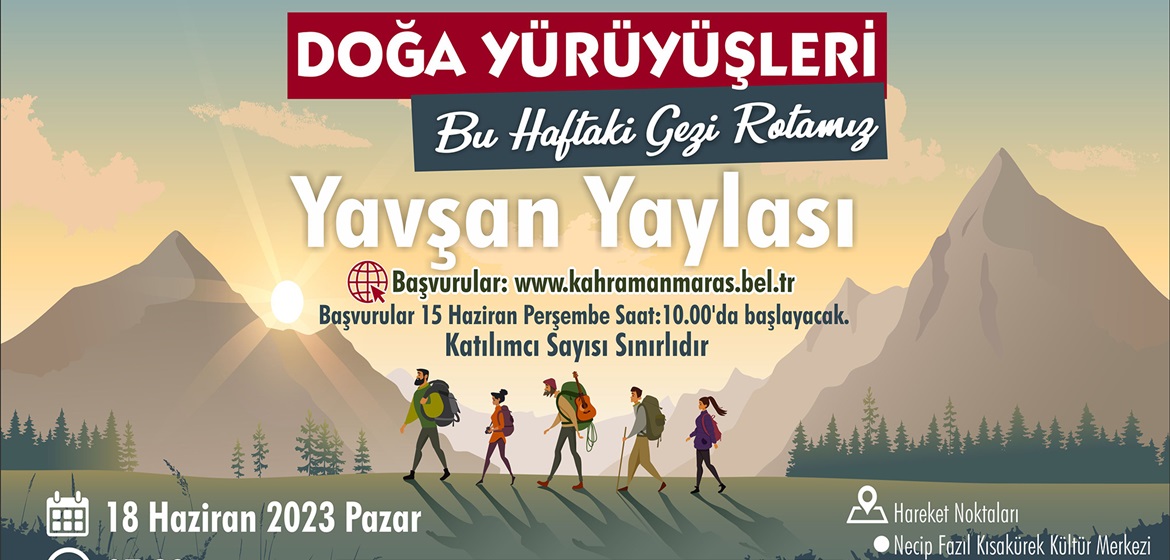 Doğa Tutkunları Yavşan Yaylası’nı Ziyaret Edecek.