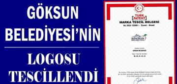 Göksun Belediyesinin Logosu Türk Patent ve Marka Kurumu tarafından tescillendi.