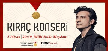 İstiklal Madalyası’nın 100. Yılı Kıraç’ın konseriyle coşkuyla Kutlanacak
