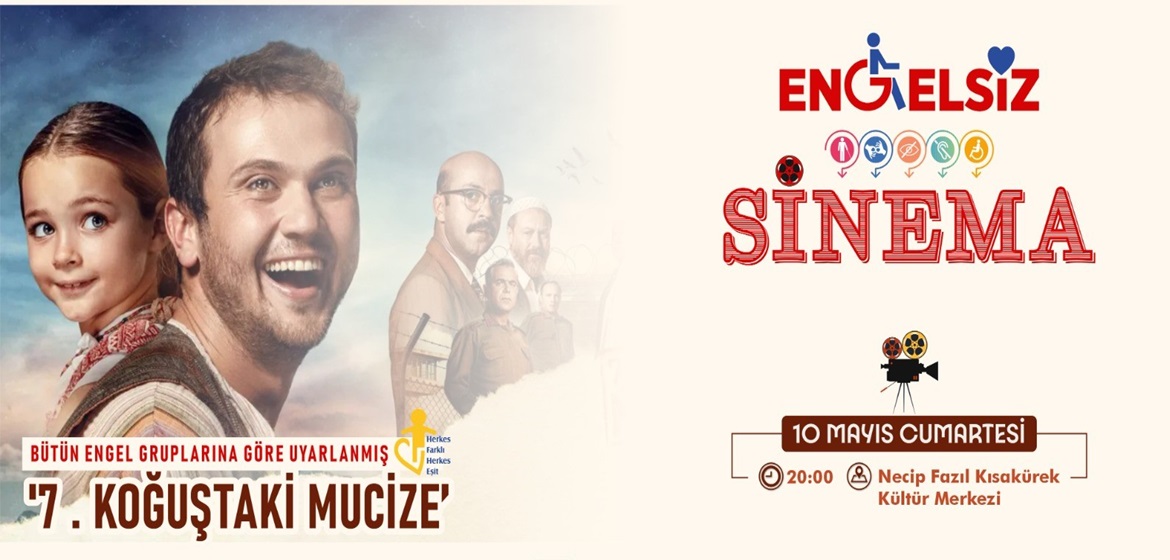 Büyükşehir’den “Engelsiz Sinema”