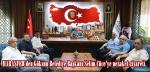 MARAŞFED’den Göksun Belediye Başkanı Selim Cüce’ye nezaket ziyareti.