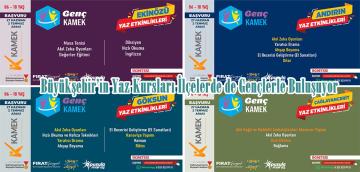 Büyükşehir’in Yaz Kursları İlçelerde de Gençlerle Buluşuyor.