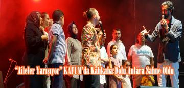 “Aileler Yarışıyor” KAFUM’da Kahkaha Dolu Anlara Sahne Oldu.
