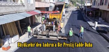 Büyükşehir’den Andırın’a Bir Prestij Cadde Daha.