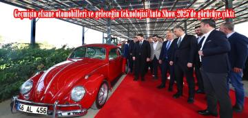 Geçmişin efsane otomobilleri ve geleceğin teknolojisi Auto Show 2025’de görücüye çıktı.