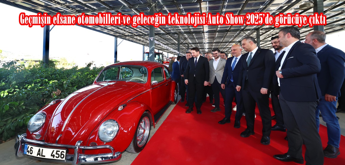 Geçmişin efsane otomobilleri ve geleceğin teknolojisi Auto Show 2025’de görücüye çıktı.
