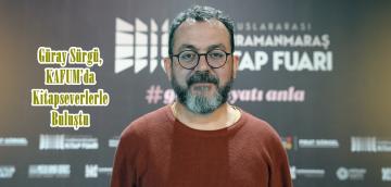 Güray Sürgü, KAFUM’da Kitapseverlerle Buluştu.