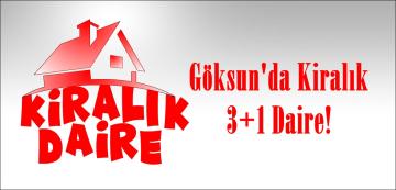 Göksun’da Kiralık 3+1 Daire!