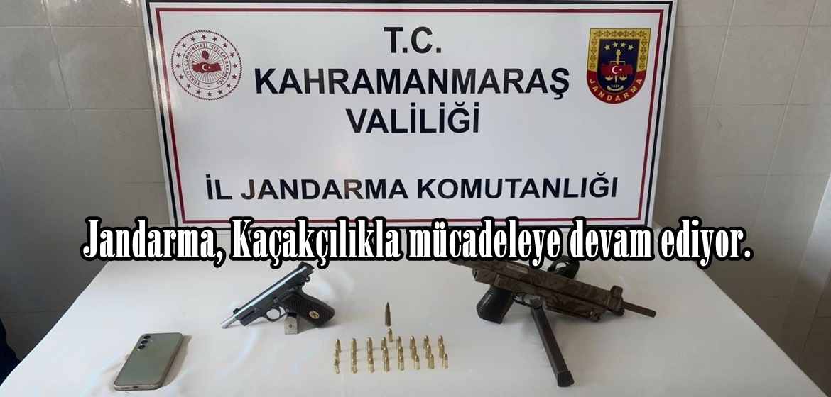 Jandarma, Kaçakçılıkla mücadeleye devam ediyor.