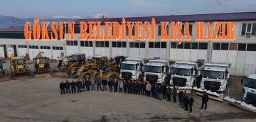 GÖKSUN BELEDİYESİ KIŞA HAZIR.