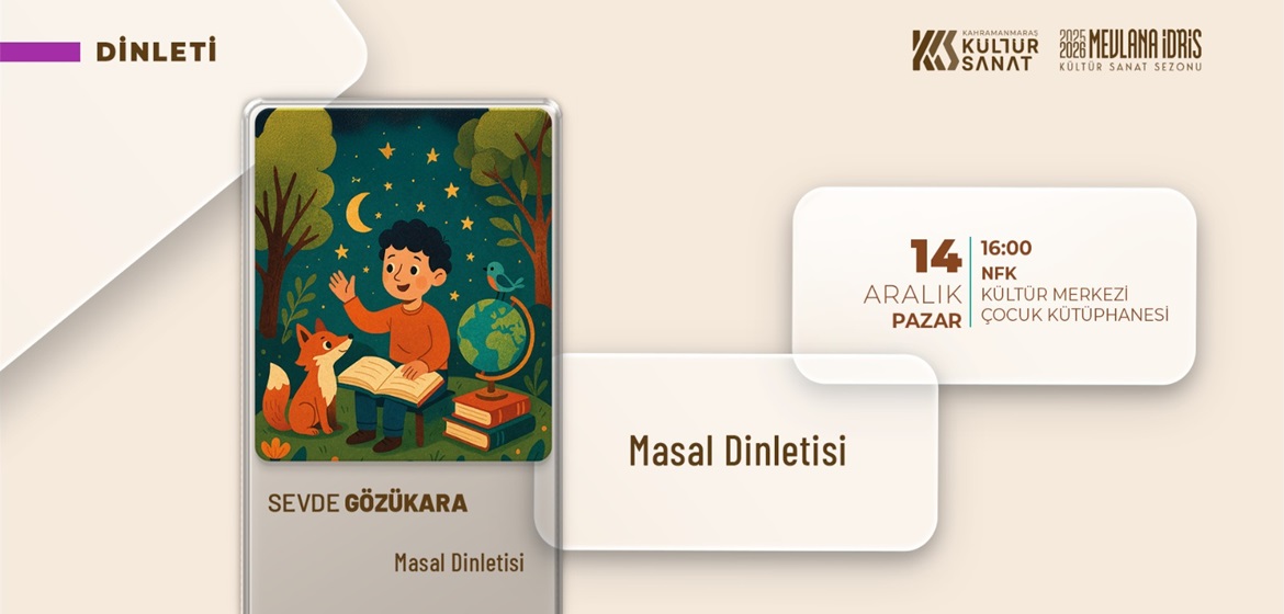 Haydi Çocuklar, Masalların Büyülü Dünyasını Birlikte Keşfetmeye!