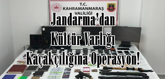 Jandarma’dan Kültür Varlığı kaçakçılığına Operasyon!