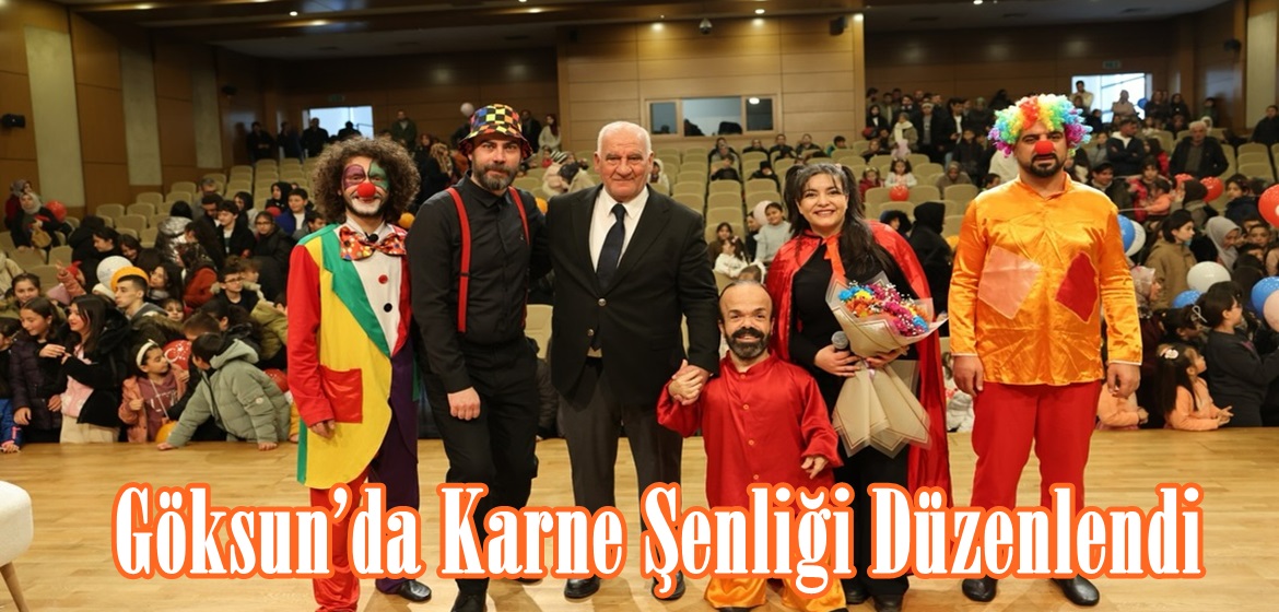 Göksun’da Karne Şenliği Düzenlendi.
