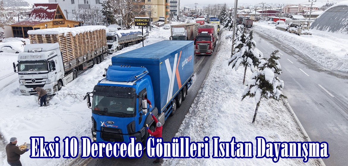 Eksi 10 Derecede Gönülleri Isıtan Dayanışma.