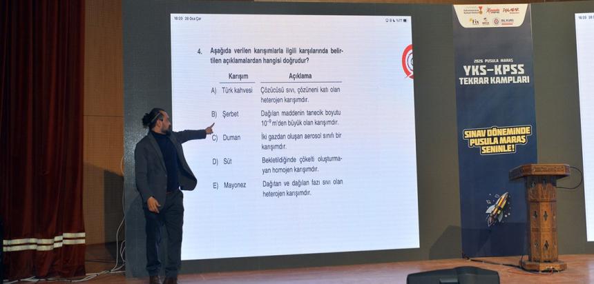 Gençler YKS Kampı’nda Hız Kazandı; Fizik ve Kimyada Altın Taktikler.