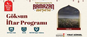 Birlik ve Beraberliğin Yeni Durağı Göksun Olacak.