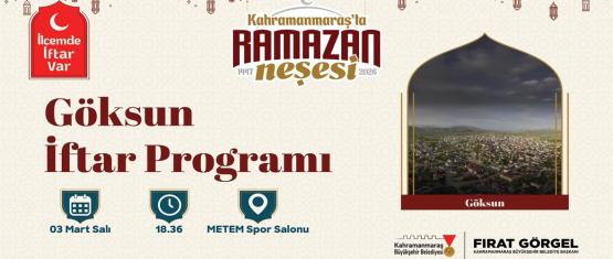 Birlik ve Beraberliğin Yeni Durağı Göksun Olacak.