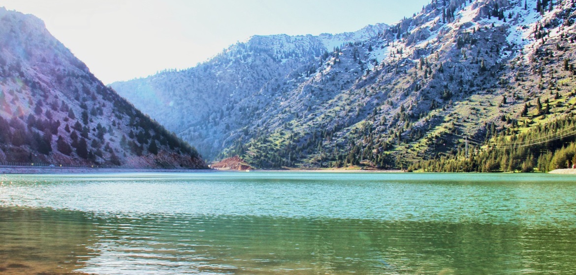 MUHTEŞEM GÖRÜNTÜSÜYLE PÜREN GÖLETİ!