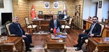 KSÜ Rektörlüğüne Atama Sonrası Azerbaycan’dan Tebrik Notası.